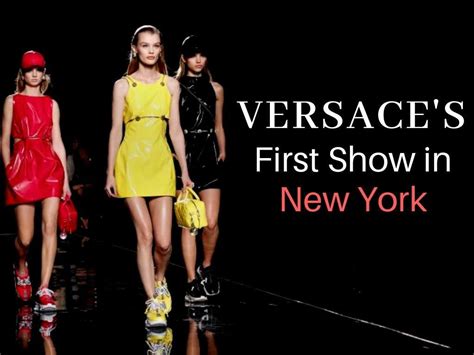 Versace first show